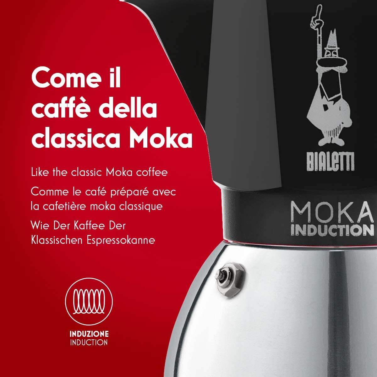 ⇒ Cafetera bialetti new moka induction 4 tazas negra ▷ Precio. ▷ Comprar  con los Mejores Precios. Ofertas online