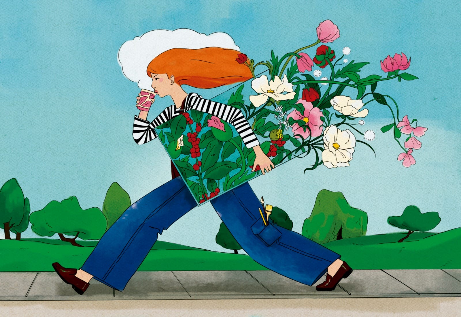 Printemps – Bourbon rose